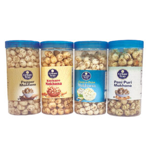 Kurkure,PaniPuri,Cream & Onion, Pepper Makhanas-85g*4