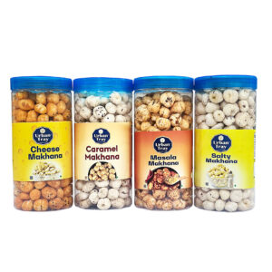 Caramel,Salty,Cheese,Masala Makhanas-85g*4